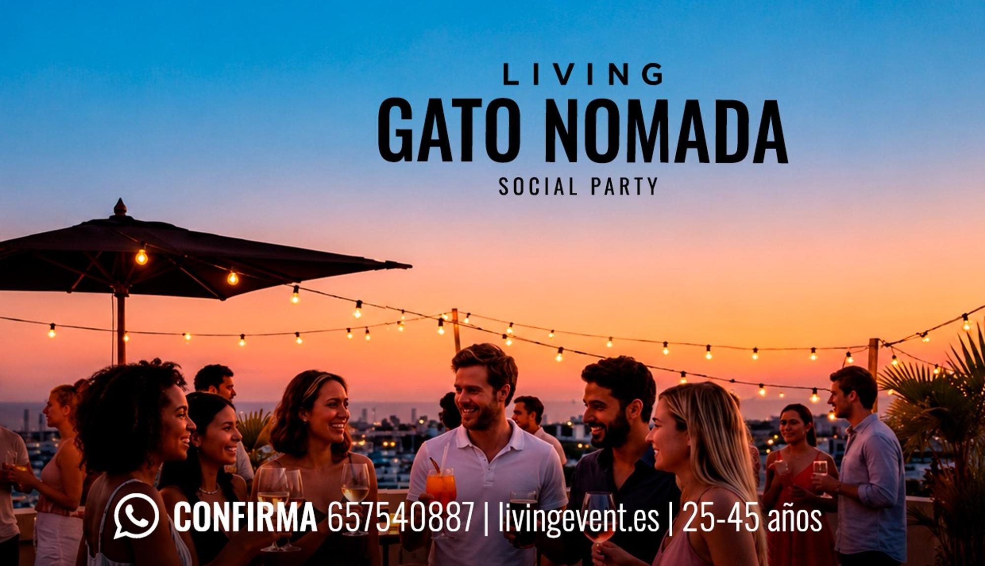 SOCIAL PARTY EN GATO NOMADA