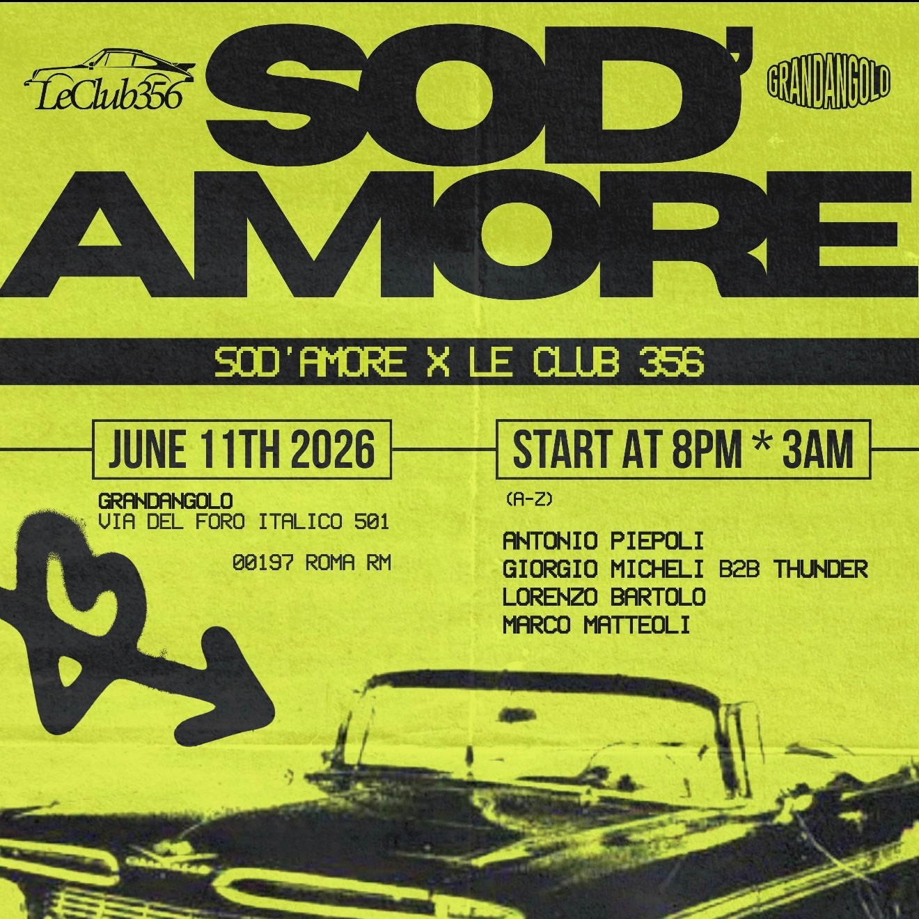 Sod’amore x LeClub356 image