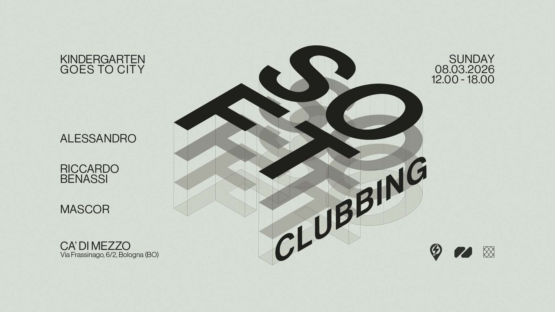 Soft clubbing - Kinder goes to city image