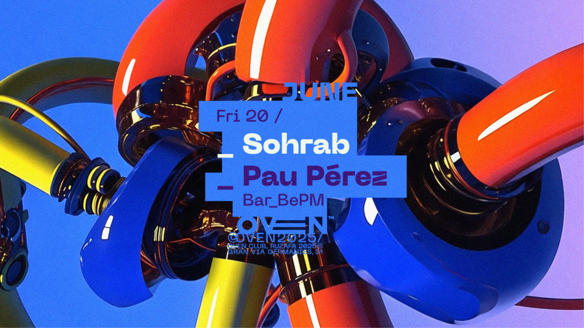 Sohrab + Pau Pérez  / Bar: mBePM image