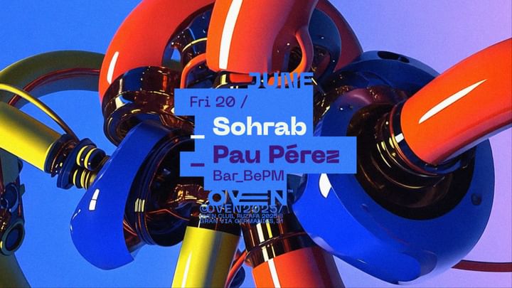 Cover for event: Sohrab + Pau Pérez  / Bar: mBePM