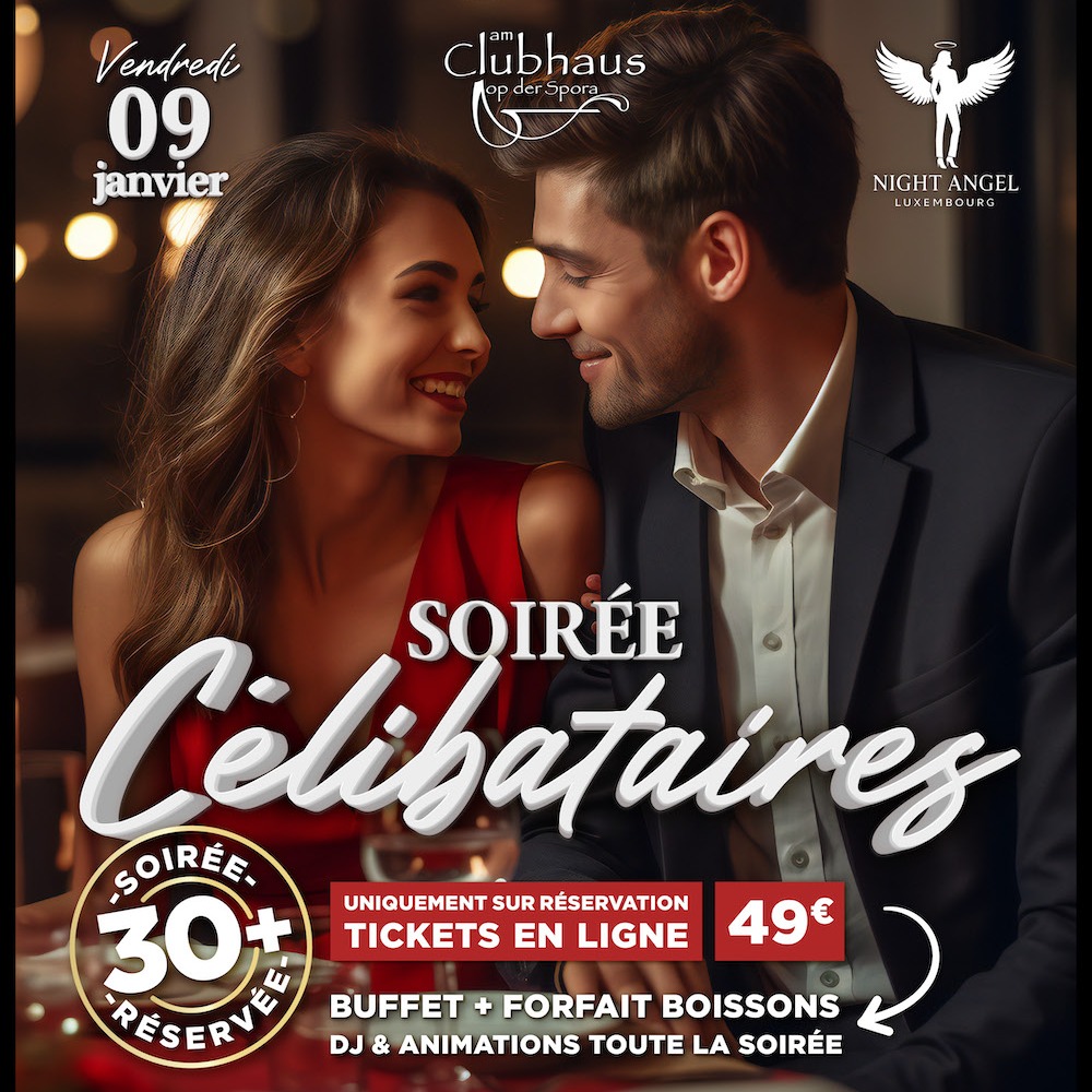 Soirée célibataires +30 ans
