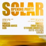 SOLAR- Opening party with Fideles, Sweely live & many more (2 Stages) image
