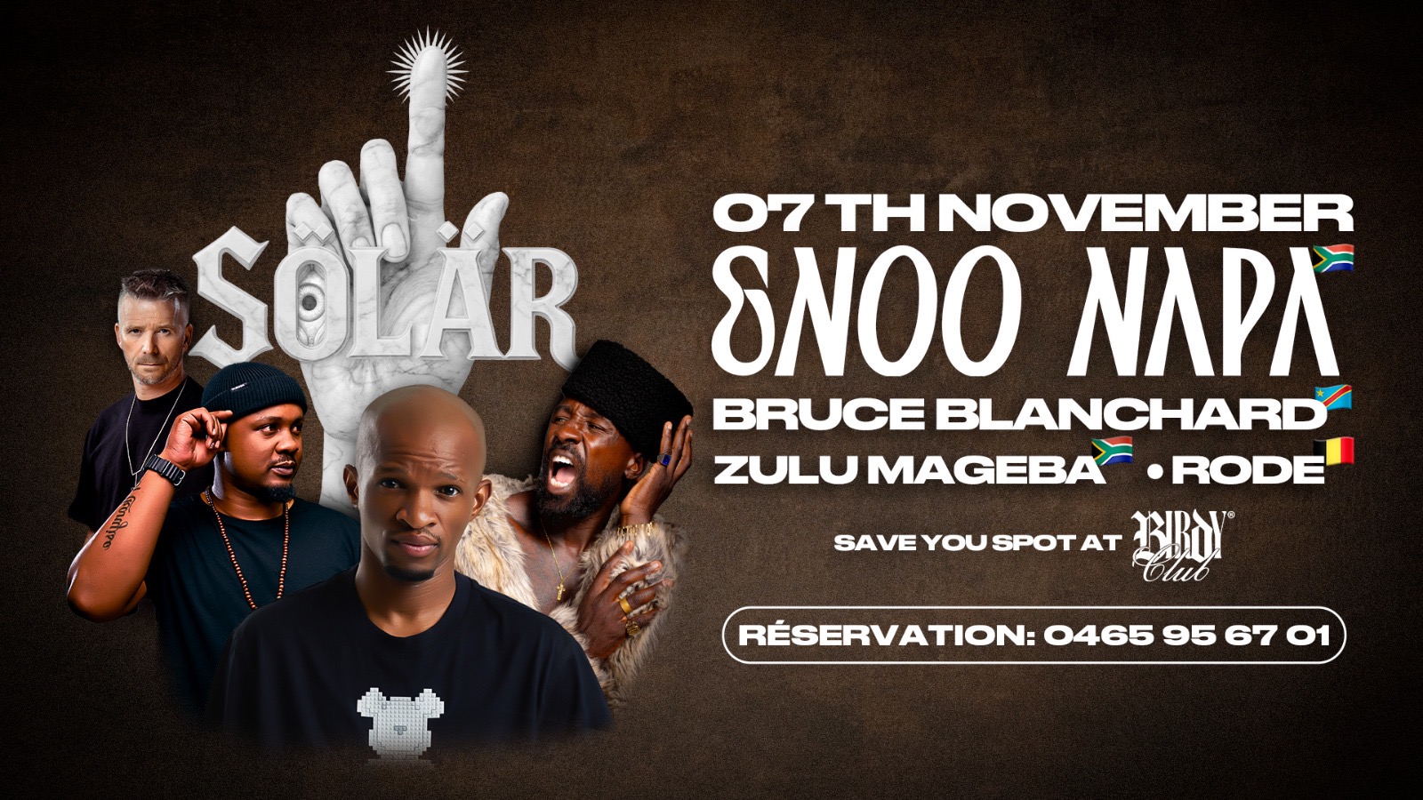 SOLAR X ENOO NAPA•AFRO HOUSE EXPÉRIENCE  image