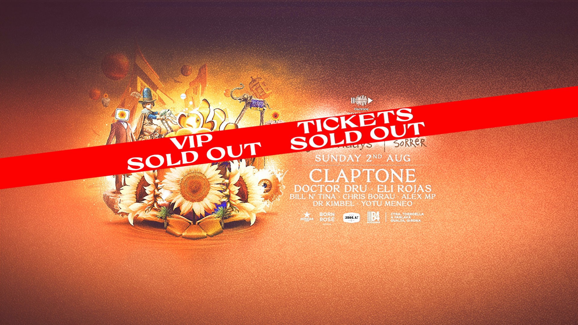 (SOLD OUT) DELIRIUM SUNDAYS presenta CLAPTONE image