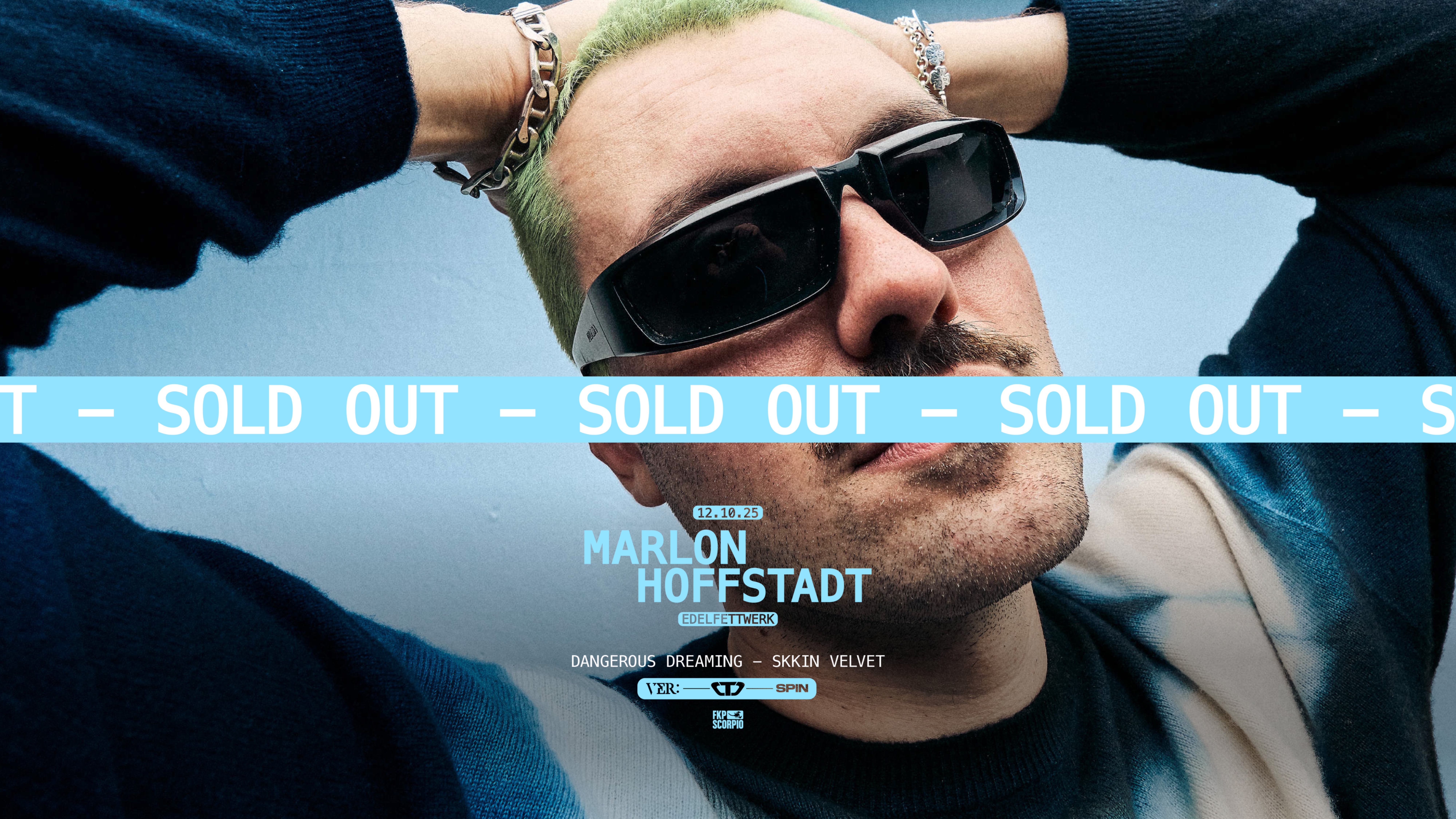 (SOLD OUT) Marlon Hoffstadt @ Edelfettwerk  image