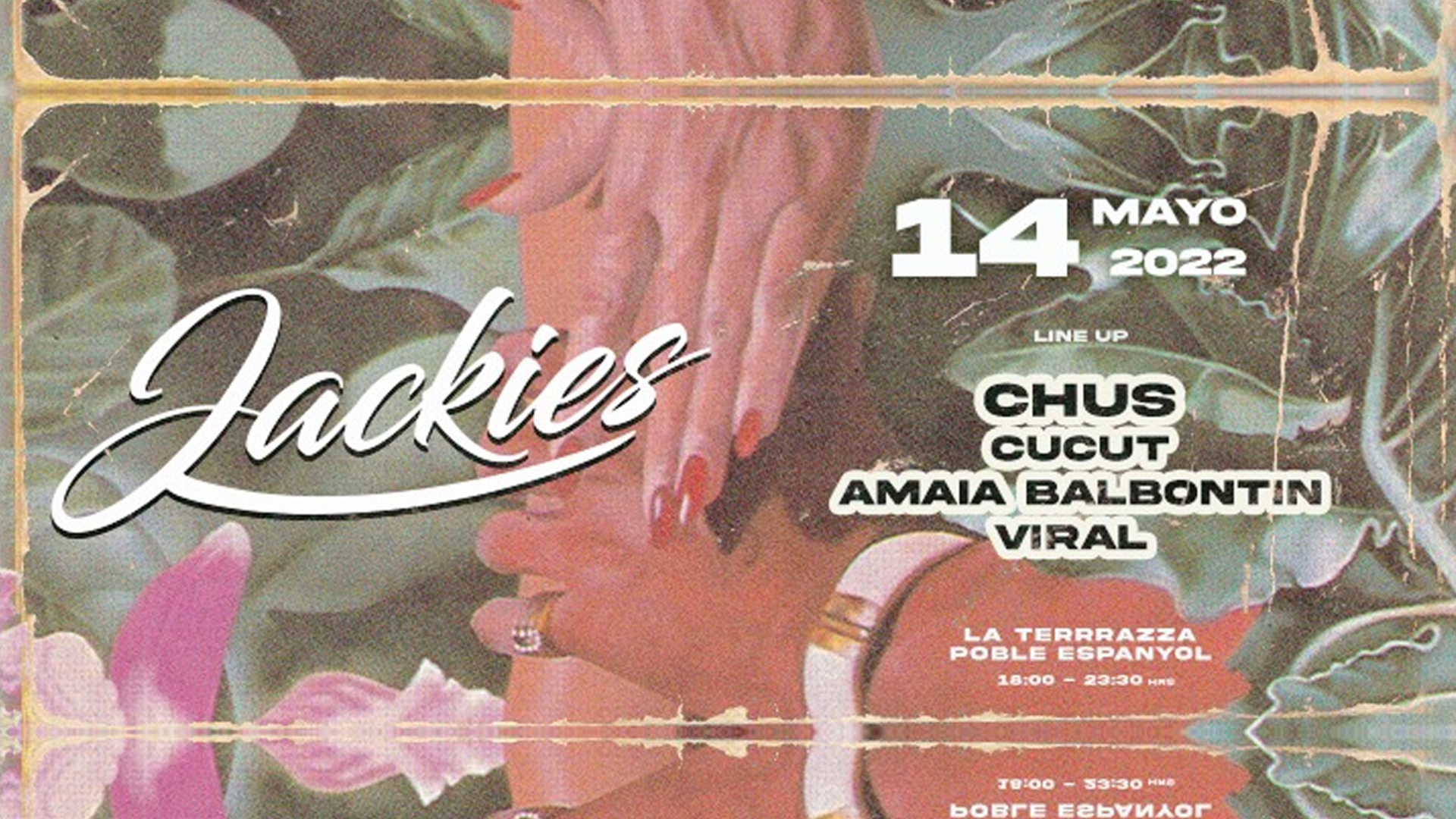 SOLD OUT. Last table available**JACKIES Open Air Daytime w/ Dj Chus at La Terrrazza image