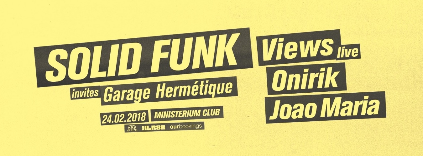 Solid Funk #3 invites Garage Hermétique image