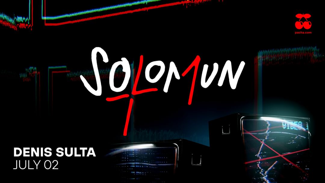 Cartell de l'esdeveniment Solomun + 1