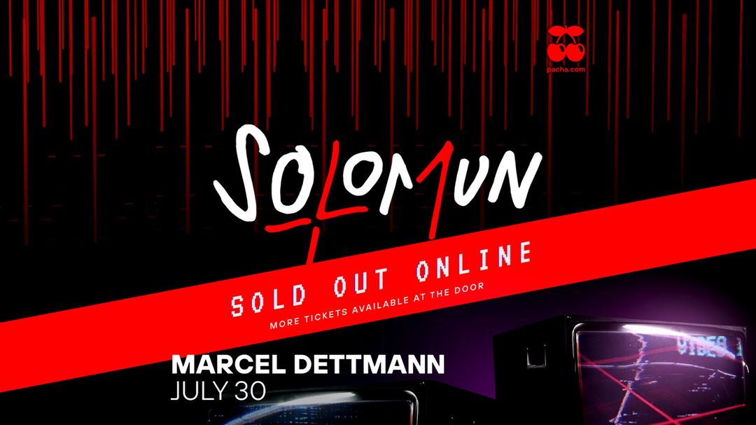 Copertina evento Solomun + 1