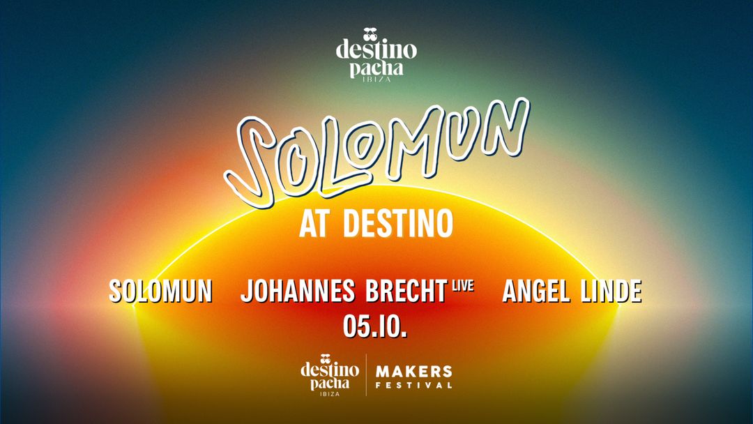 Solomun - Closing Party -Eventplakat