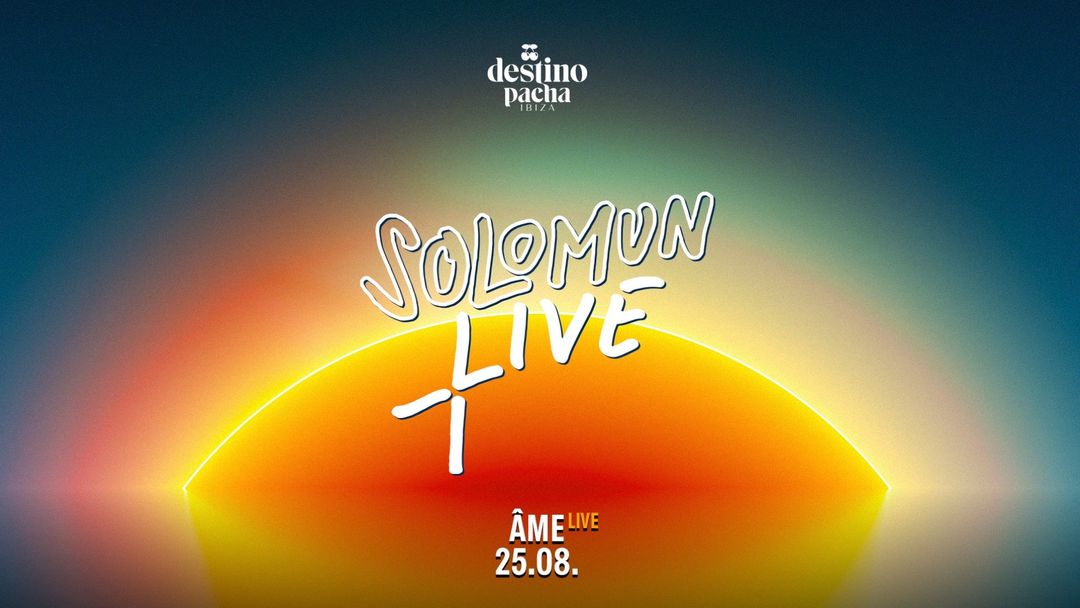 Cartel del evento Solomun +Live