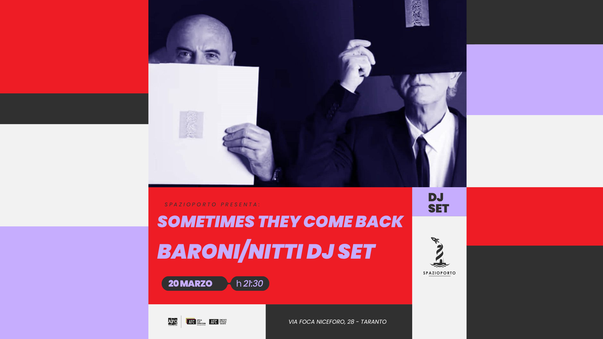 "SOMETIMES THEY COME BACK"  Franzi Baroni e Marcello Nitti DJ SET  image
