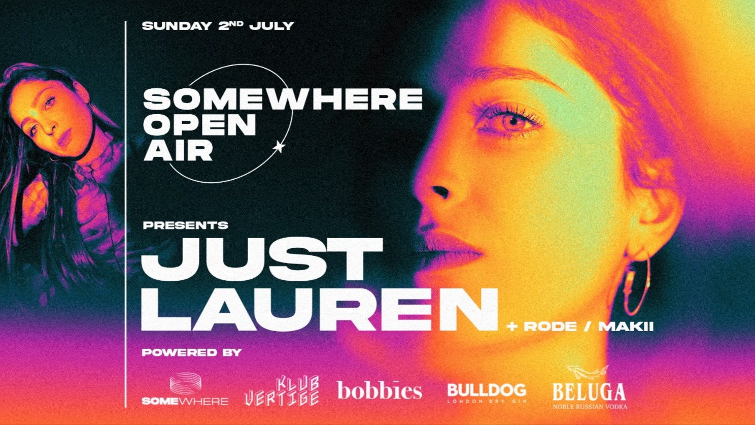 ✦ SOMEWHERE OPEN AIR invites JUST LAUREN ✦ image
