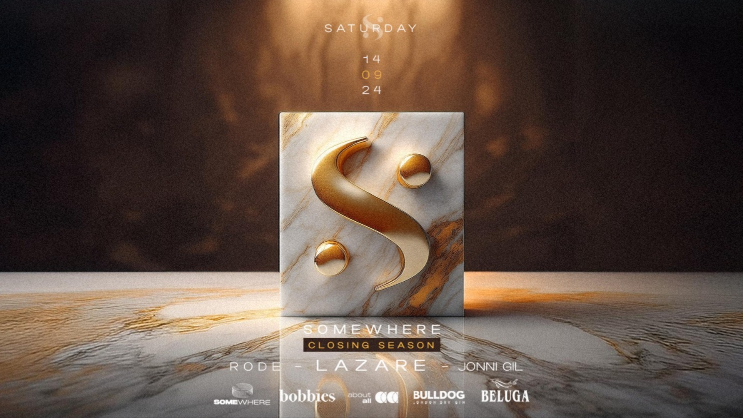 ✦ SOMEWHERE OPEN AIR ✦ invites LAZARE ✦ closing season party 