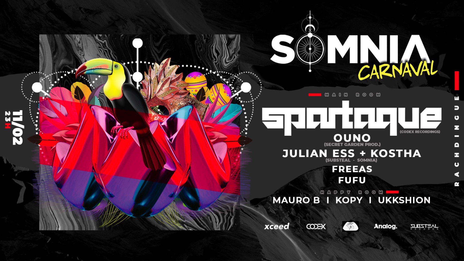 SOMNIA CARNAVAL W/ SPARTAQUE (CODEX Recording)