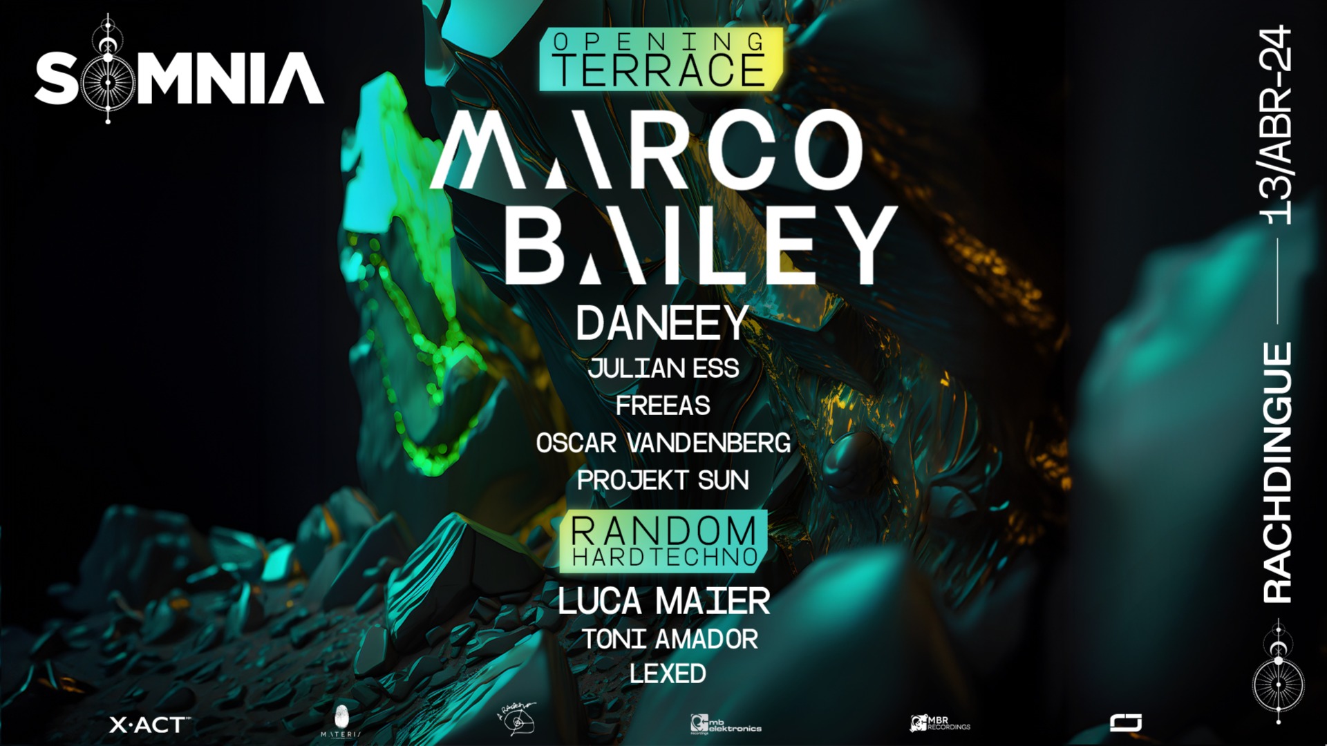 SOMNIA NIGHT W MARCO BAILEY 