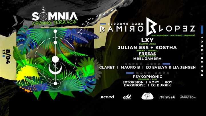 Cover for event: SOMNIA OPENING TERRACE W/ RAMIRO LOPEZ