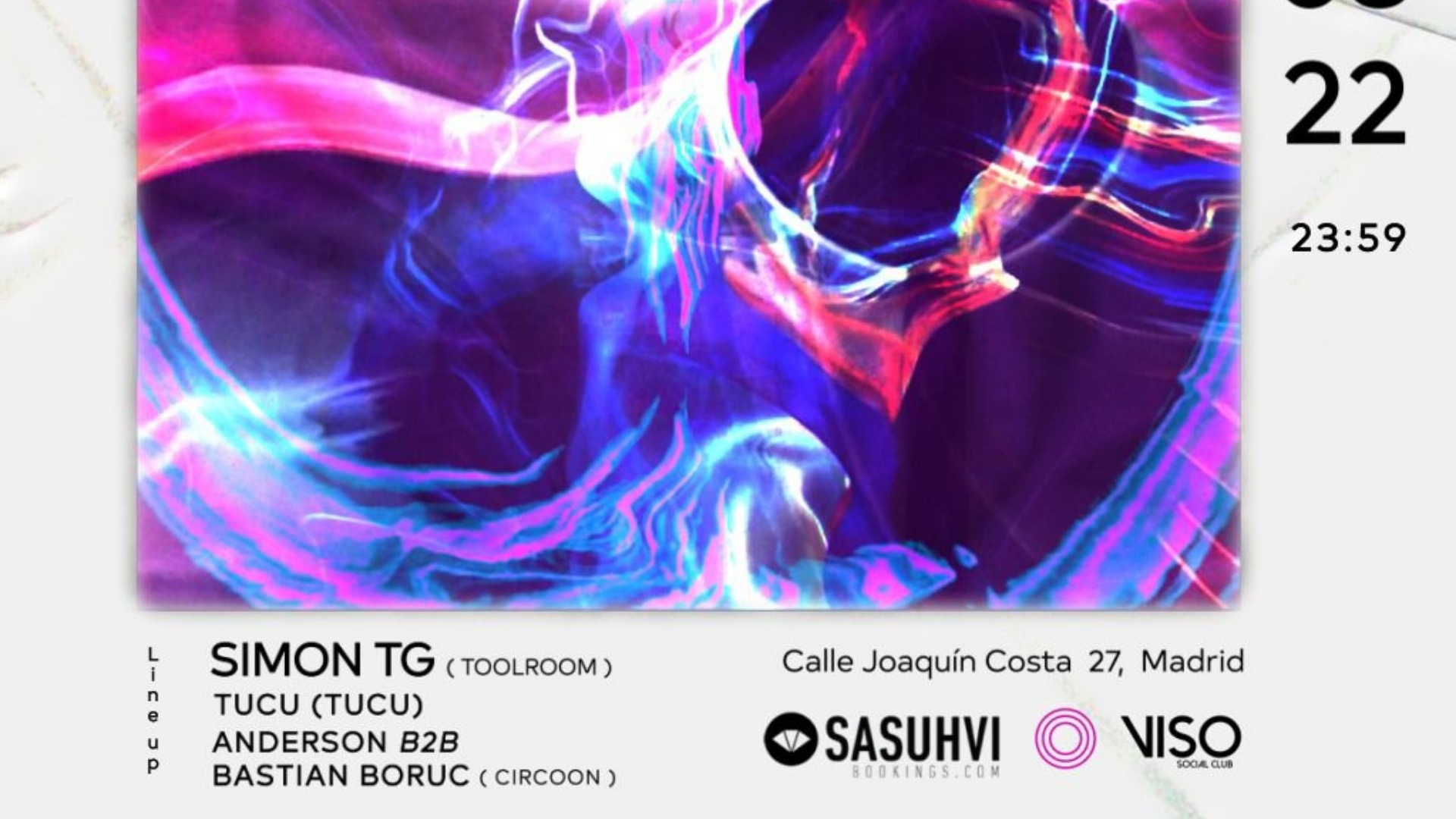 Sonné x Sasuhvi @ Viso Social Club with Simon TG image