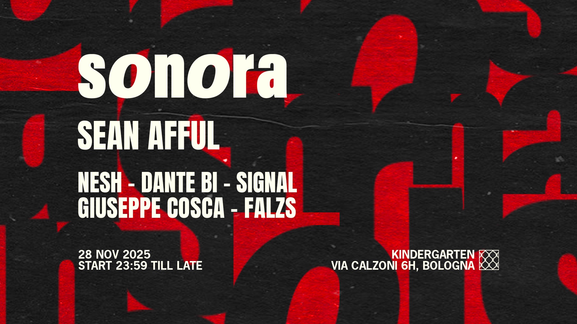 Sonora Pres Sean Afful (Cocoricò Riccione)