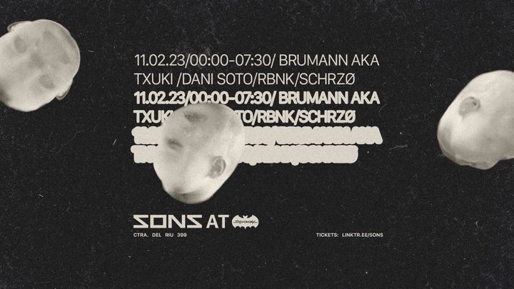 Cover for event: Sons en Spook con Brumann aka Txuki