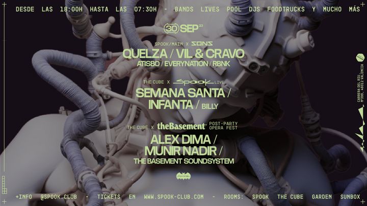Cover for event: Sons (Vil & Cravo + Quelza) + theBasement + Semana Santa + Infanta