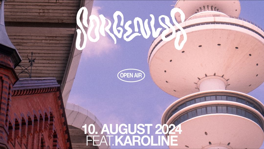Sorgenlos x Karoline OpenAir-Eventplakat