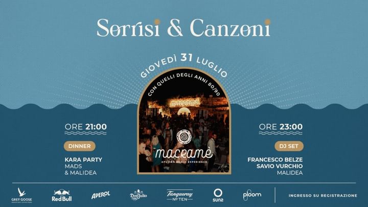 Cover for event: SORRISI e CANZONI Karaoke e Party @ Macramé