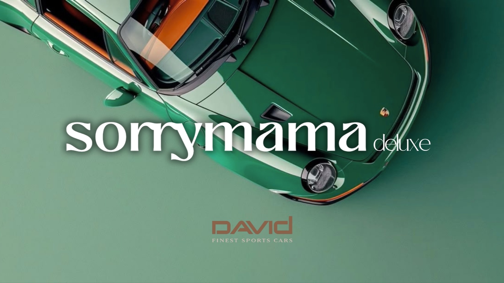 sorrymama x David Finest Sports Cars  image