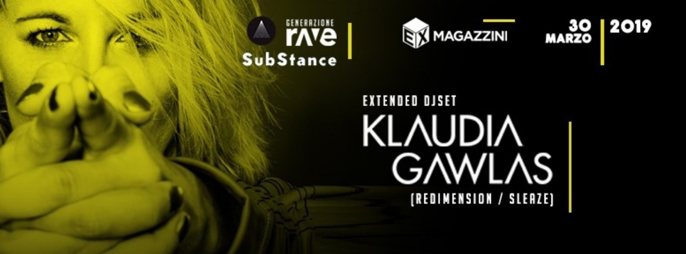 SosTanza Techno present : KLAUDIA GAWLAS ( 3 hours Dj Set ) image