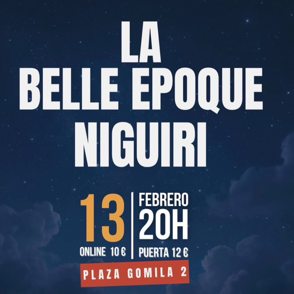 SOTANO LIVE Pres.. LA BELLE EPOQUE + NIGUIRI image