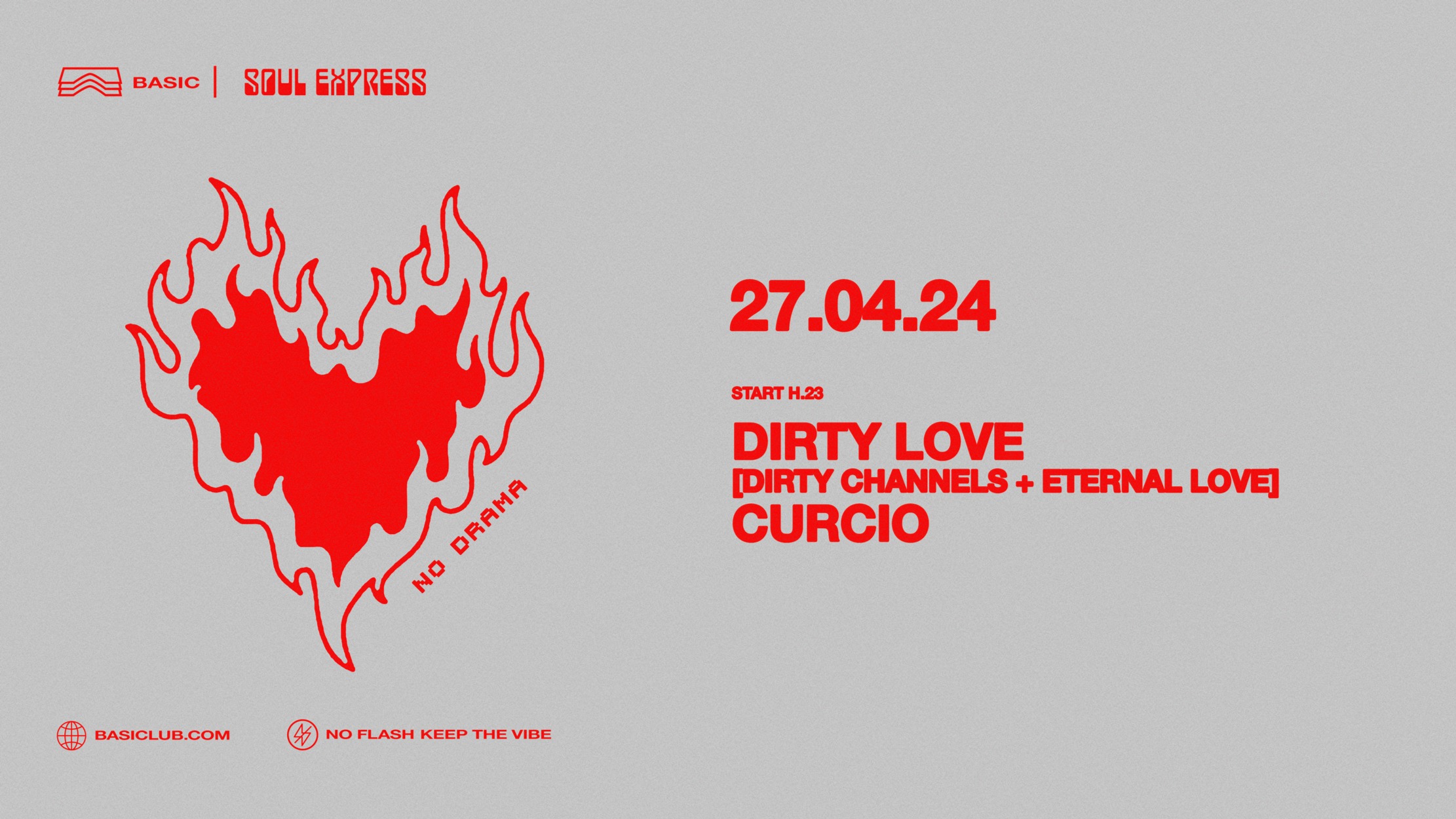 Soul Express • Dirty Love + Curcio image