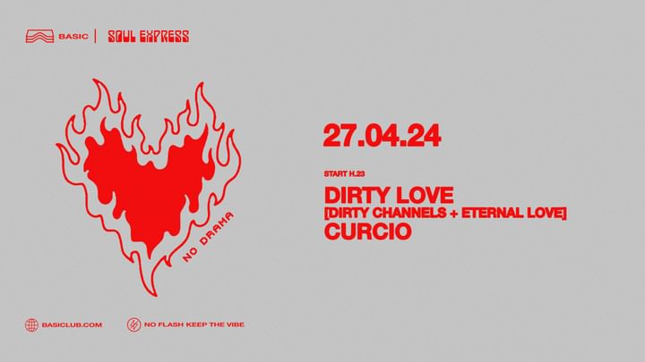 Cover for event: Soul Express • Dirty Love + Curcio