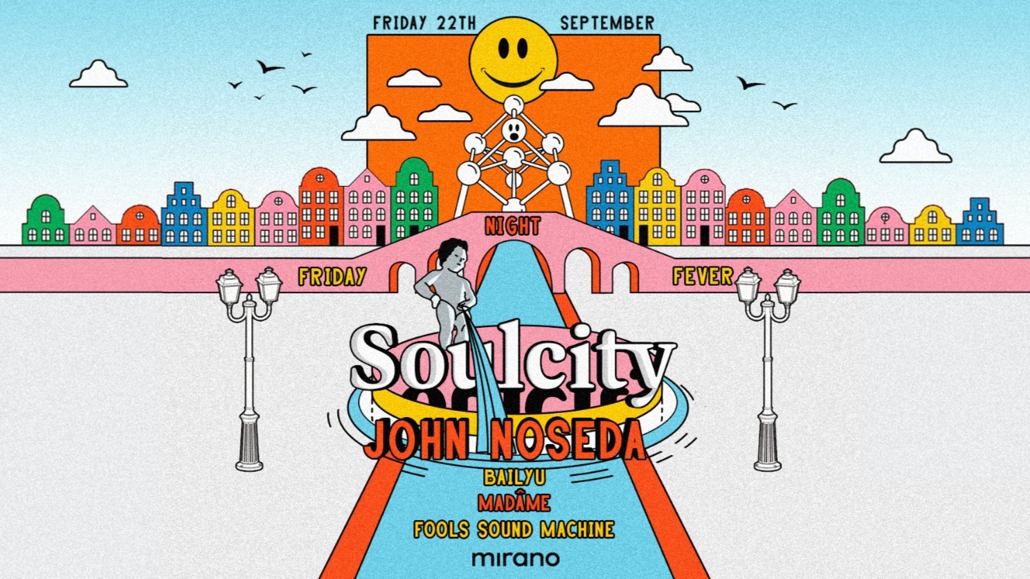 SOULCITY INVITES JOHN NOSEDA ◎ MIRANO ◎ FRI 22.09 image