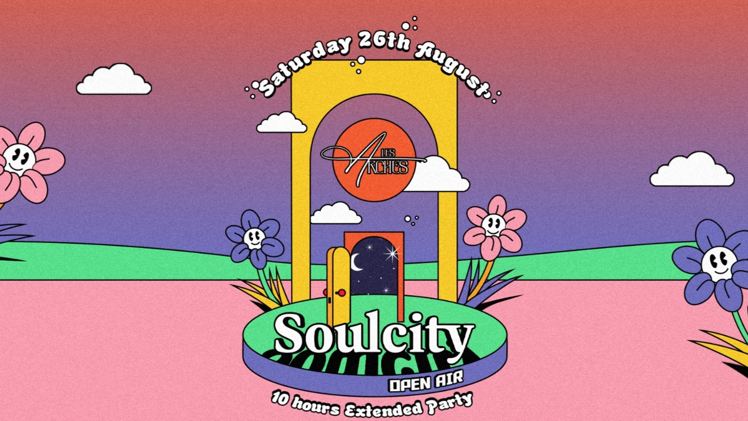 SOULCITY OPEN AIR • LES ARCHES • SAT. 26.08.23
