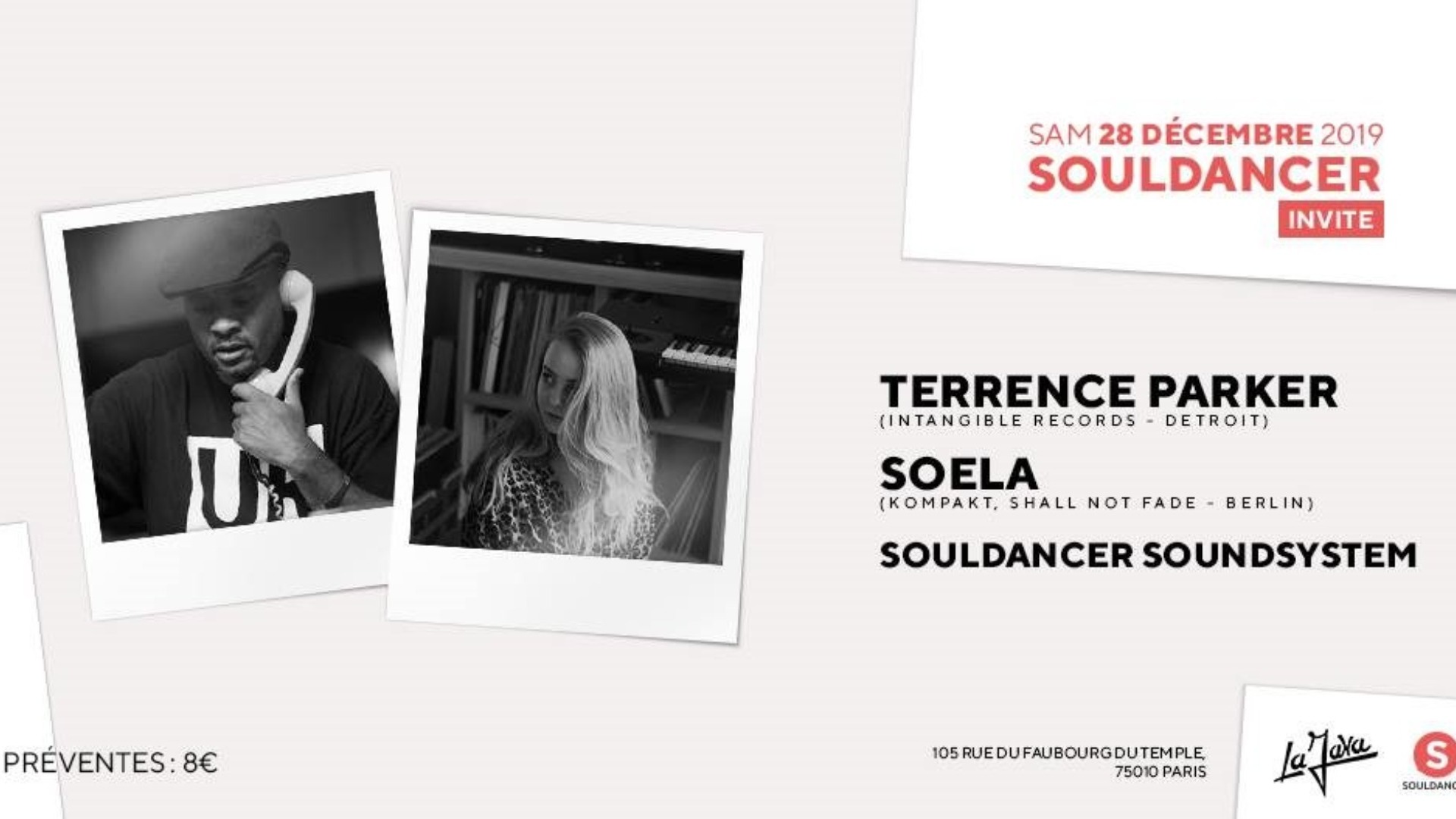 Souldancer Invite: Terrence Parker, Soela & More image
