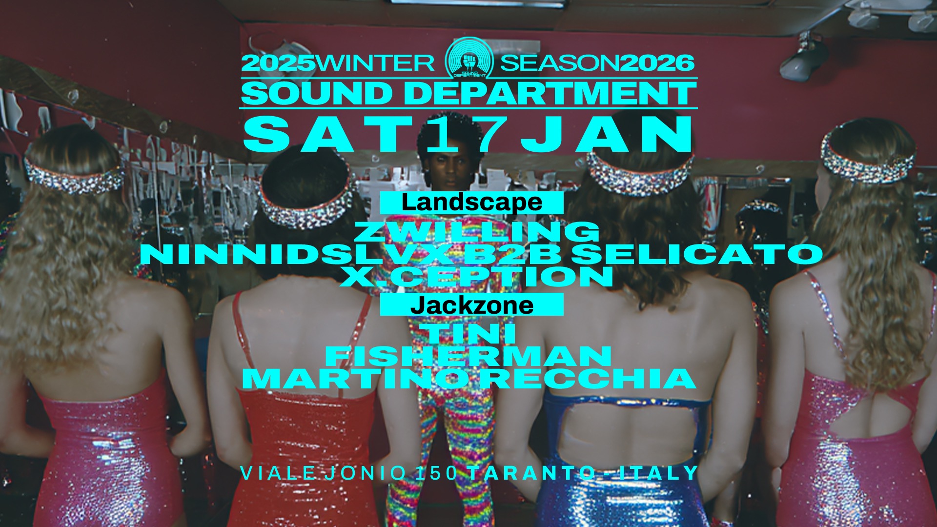 Sound Department 17 Jan w/ ZWILLING and TINI image