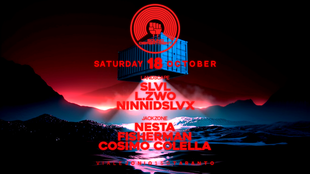 Sound Department 18 Oct w/Slvl,L.Zwo and Nesta image