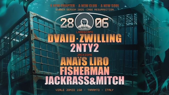 Cover for event: Sound Department 28 JUNE w/DVAID,ZWILLING and ANAÏS LIRO