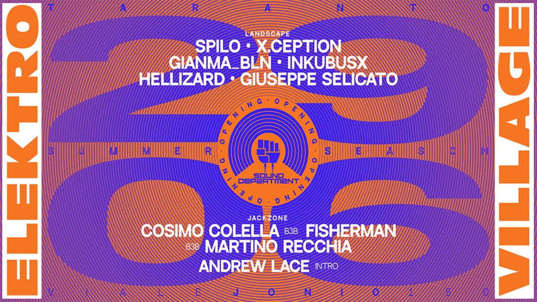 Sound Department 29 June OPENING PARTY SUMMER SEASON 2024 image