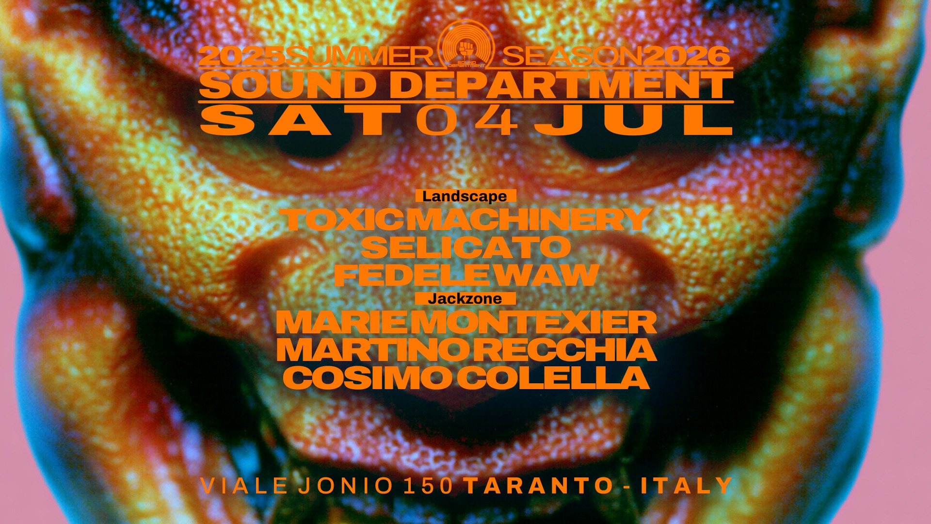 SOUND DEPARTMENT 4TH JULY W/TOXIC MACHINERY and MARIE MONTEXIER image