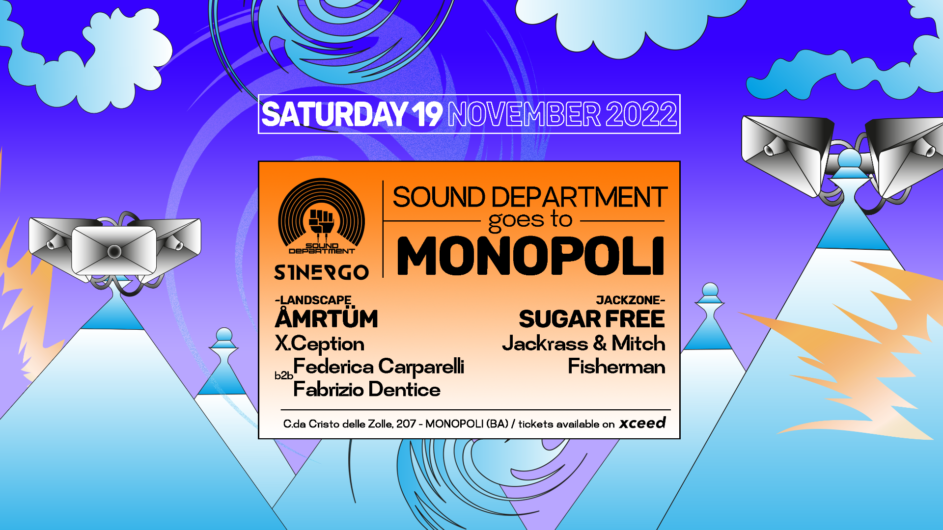 Sound Department goes to Monopoli image