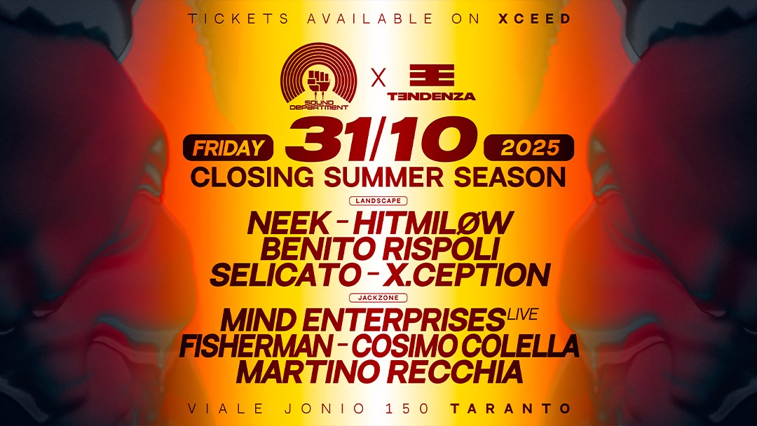 Sound Department Summer Closing Party 31OCT image