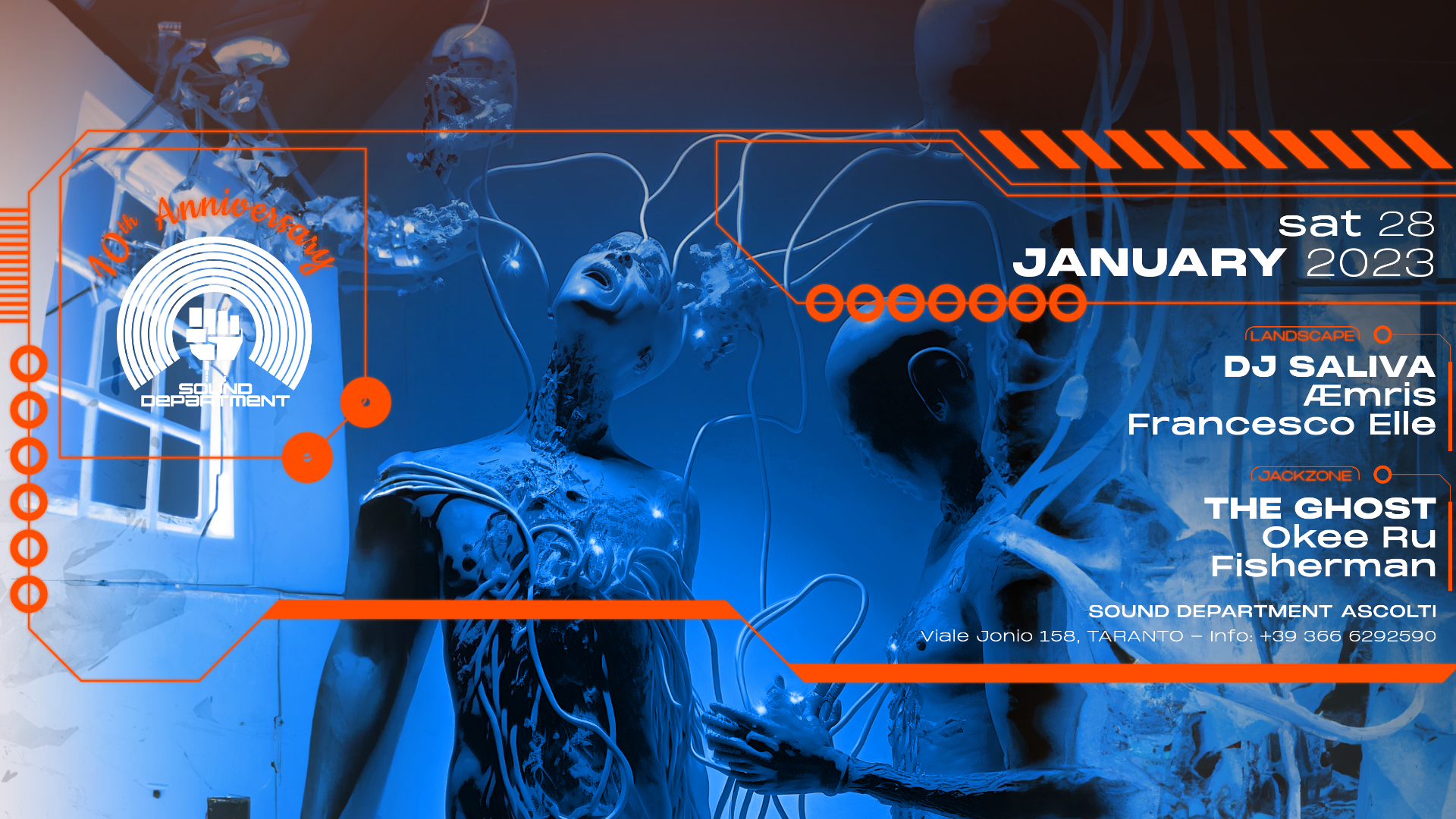 Sound Department w/ DJ SALIVA and THE GHOST image