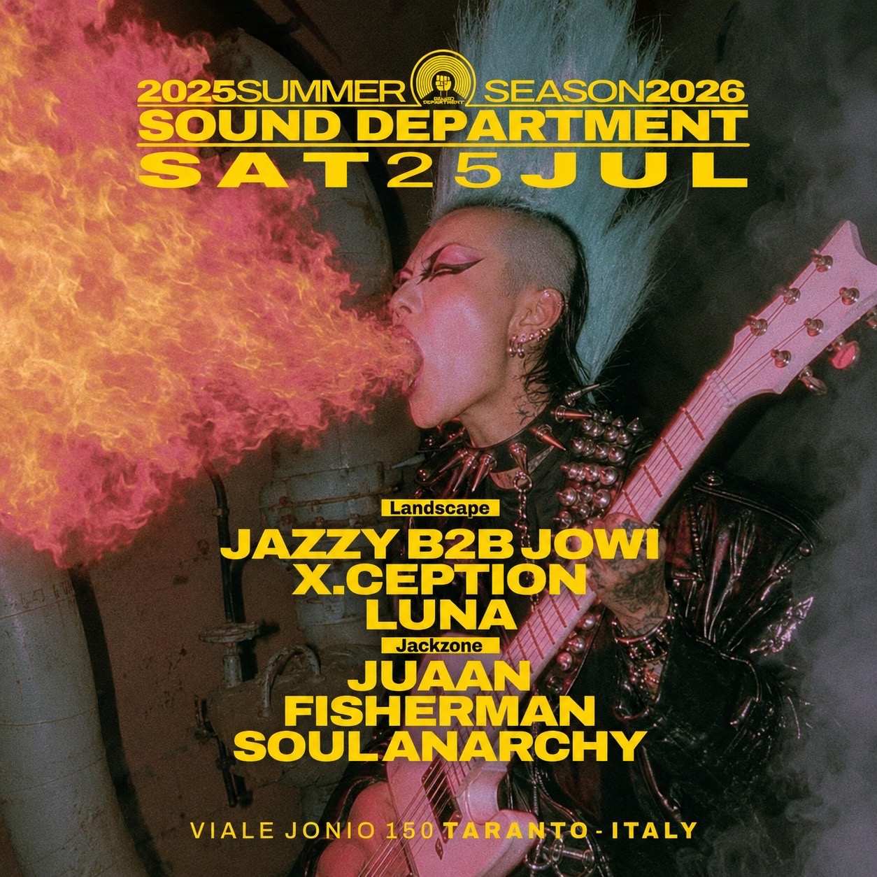 Sound Department w/ Jazzy b2b Jowi and Juaan image