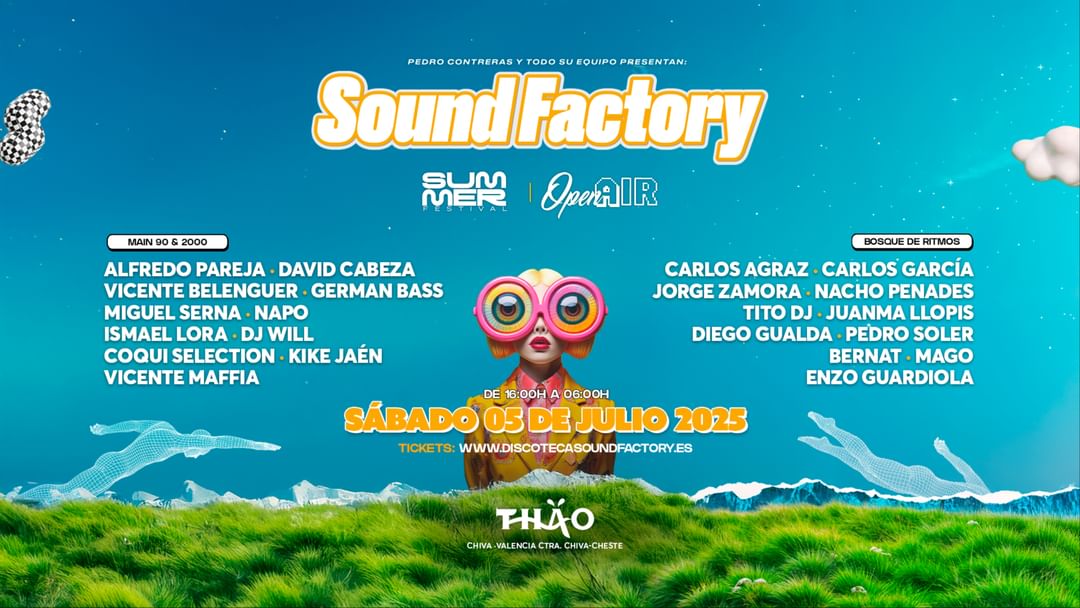 Sound Factory event cover