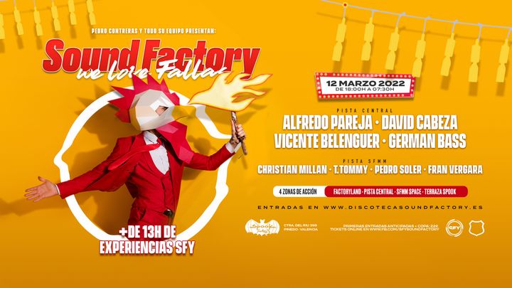 Cover for event: Sound Factory - We Love Fallas