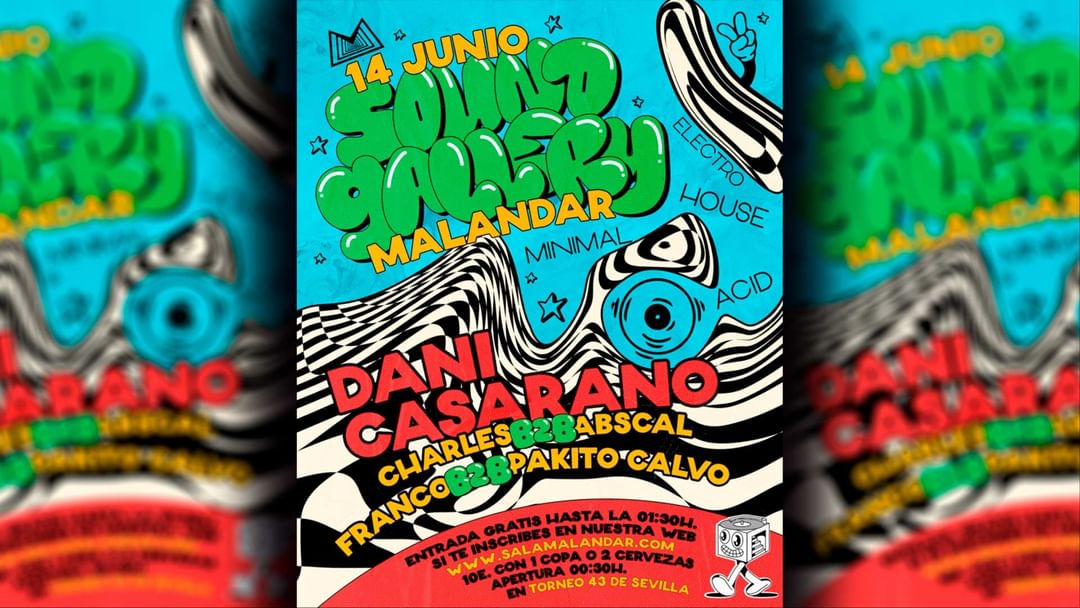 Sound Gallery / Club-Eventplakat
