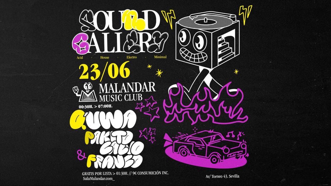 Sound Gallery / Club event cover