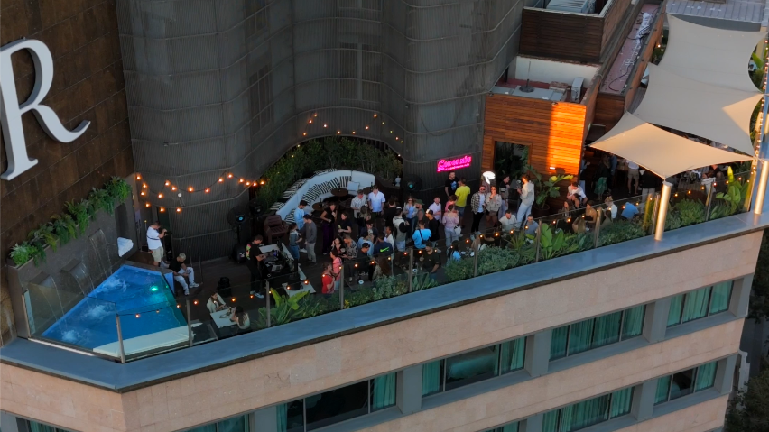 SOUND HUB: Electronic Rooftop Party / Halloween Edition image